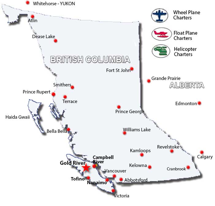 Gold River Charter Flights